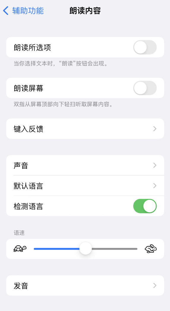睢阳苹果服务网点分享iOS 16 小技巧：让 iPhone 朗读屏幕上的内容或所选择的文本 